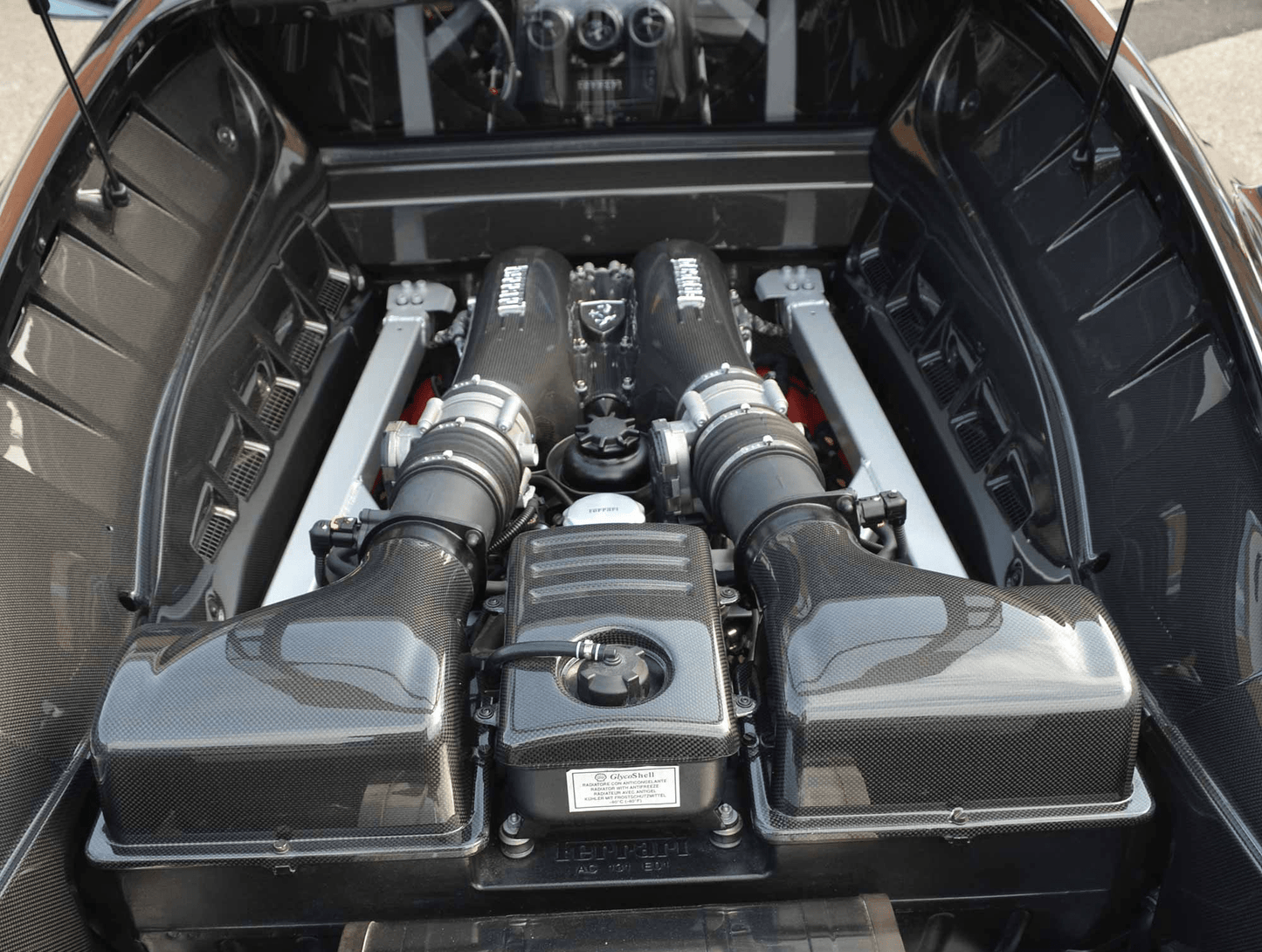 Ferrari F430 430 2005-09 1K Carbon Fiber Air Cleaner Box Replacement