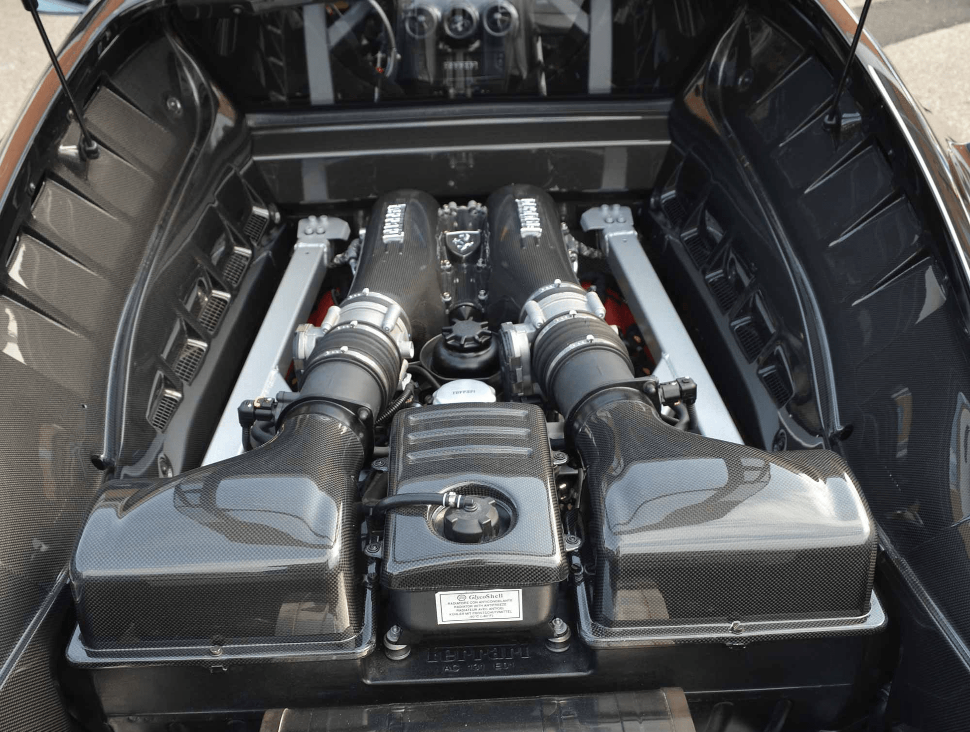 Ferrari F430 430 2005-09 1K Carbon Fiber Air Cleaner Box Replacement