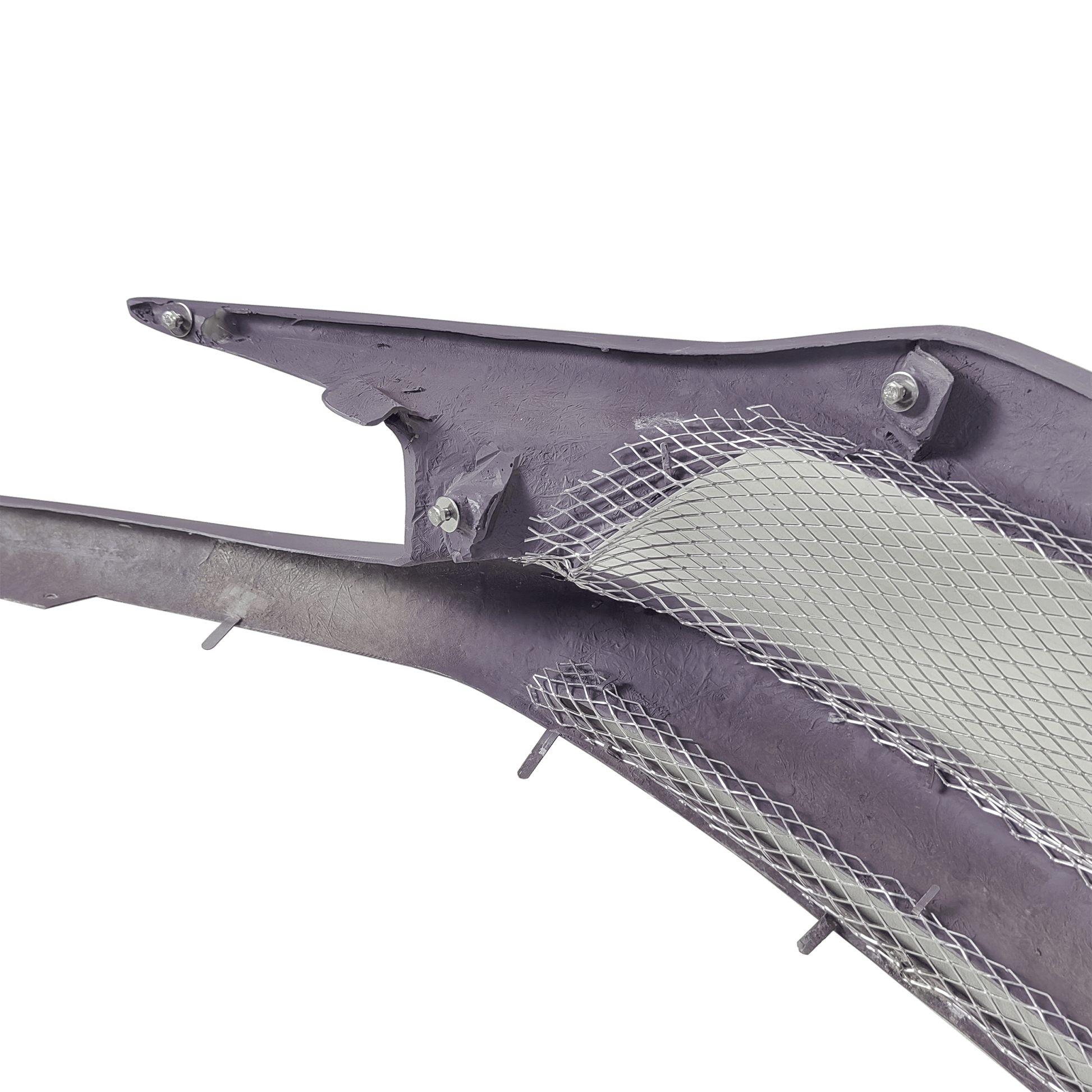 FK7 convert to FK8 Front Grill Fiber Glass (Unpaint) Kazento Carbon Parts Fiber Glass (Unpaint) FK7-FG-FK8#W-FRP