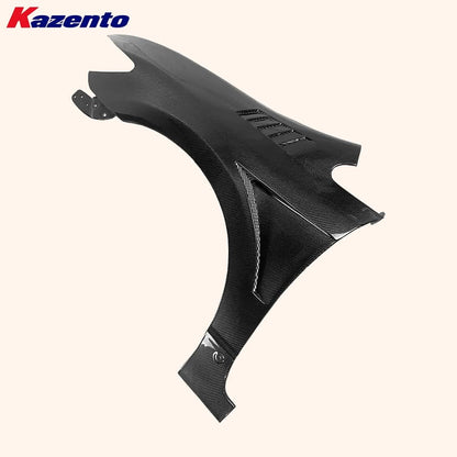 For 06-08 For Honda Civic Fd2 J2 Style Front Vented Fender Carbon Fiber Kazento Carbon Parts 车身侧板 FD2-FF-J2-CF