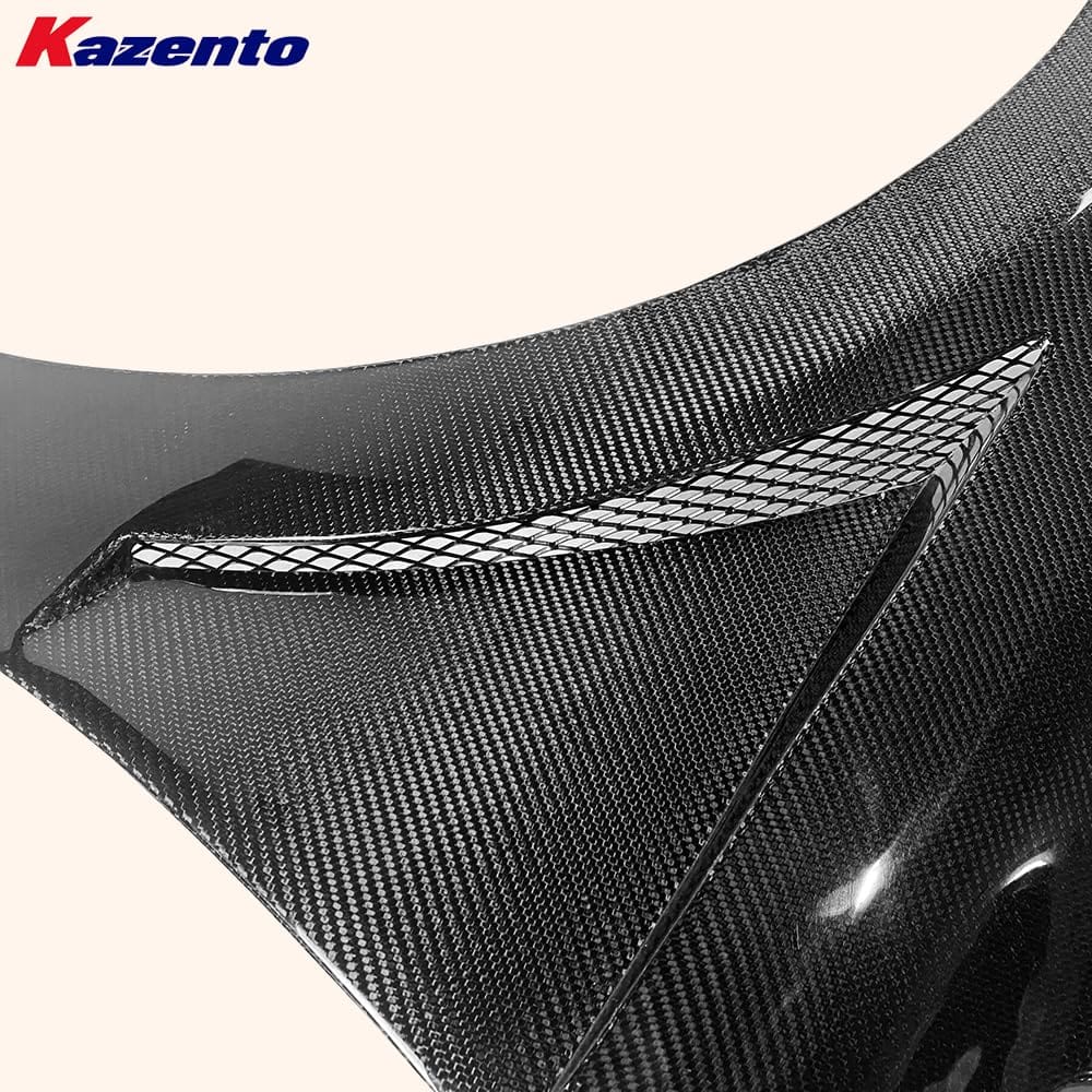 For 06-08 For Honda Civic Fd2 J2 Style Front Vented Fender Carbon Fiber