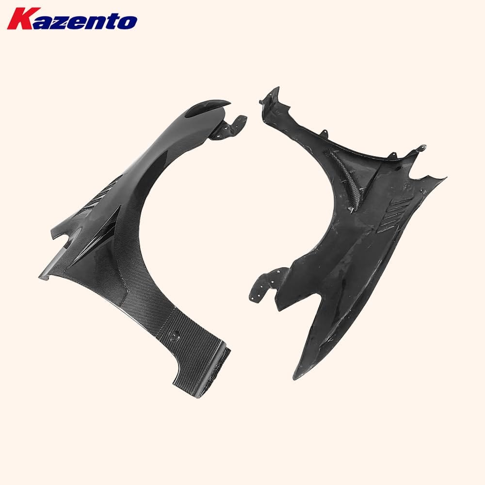 For 06-08 For Honda Civic Fd2 J2 Style Front Vented Fender Carbon Fiber