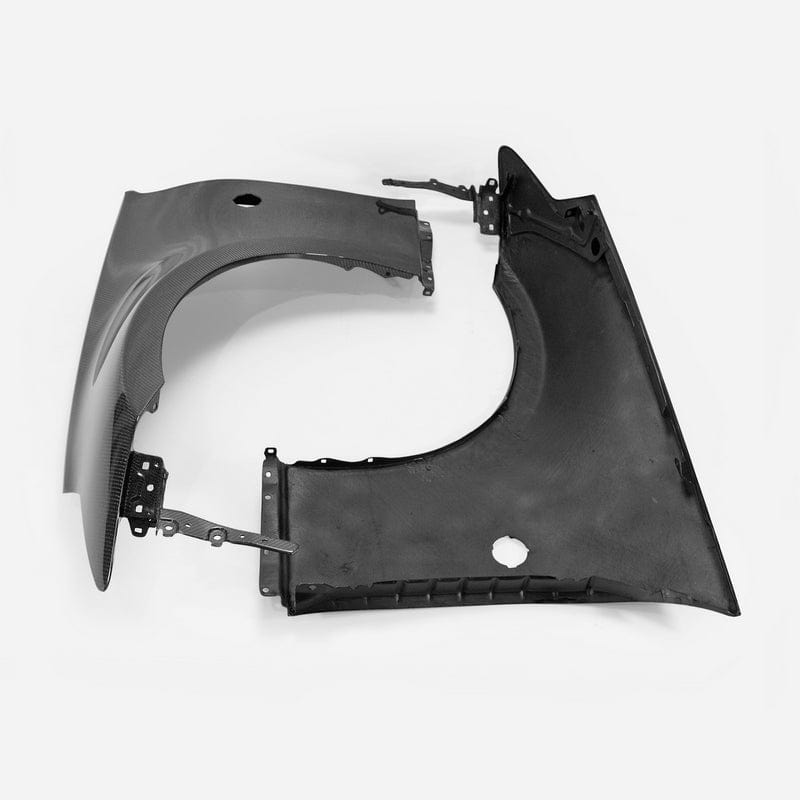 For 09 Onwards For Nissan 370Z Z34 Oem Style Front Fender Carbon Fiber Kazento Carbon Parts 车身侧板 370Z-FF-OE-CF