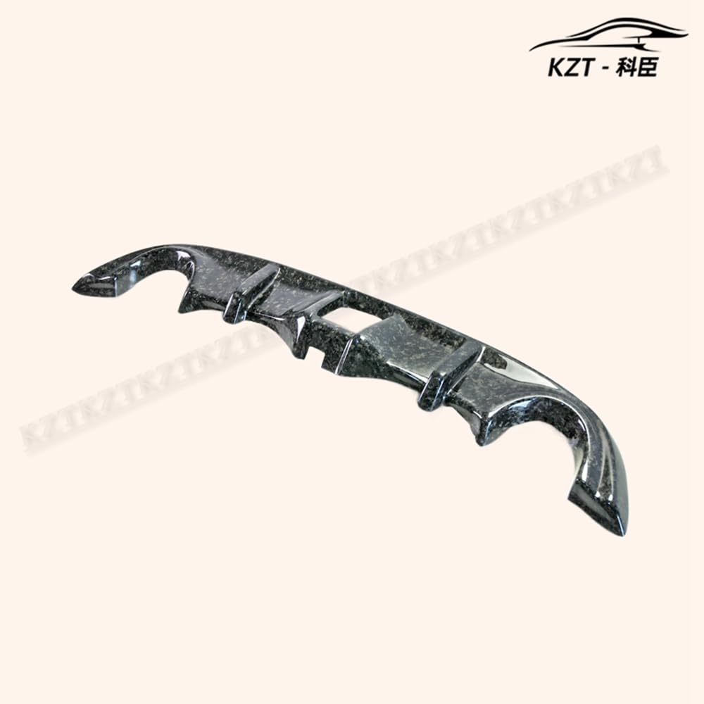 For 09 Onwards For Nissan 370Z Z34 Rear Bumper Diffuser Carbon Fiber Forged Looks Kazento Carbon Parts 车身侧板 370Z-DIF-FCF