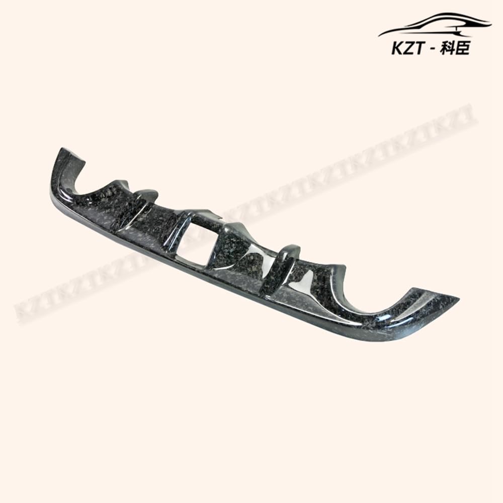 For 09 Onwards For Nissan 370Z Z34 Rear Bumper Diffuser Carbon Fiber Forged Looks Kazento Carbon Parts 车身侧板 370Z-DIF-FCF
