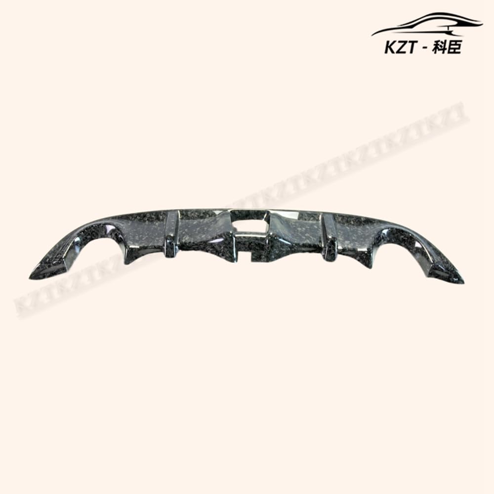 For 09 Onwards For Nissan 370Z Z34 Rear Bumper Diffuser Carbon Fiber Forged Looks