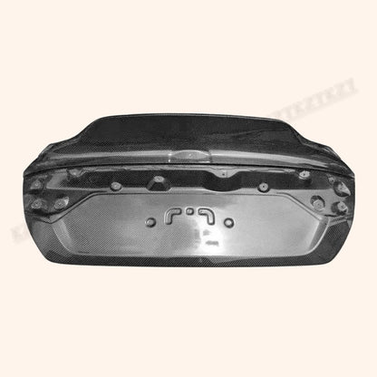 For 16-18 10Th Gen Civic Fc For Honda Rear Trunk Boot Lid Ducktail Style Carbon Fiber Kazento Carbon Parts 车身侧板 FC-TRUNK-YA-CF