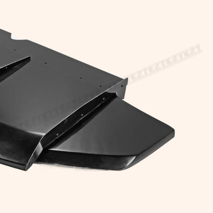 For 17-19 (Not Fit 2020 On) Civic Type R Fk8 Vrsar1 Style For Honda Rear Diffuser Fiber Glass Kazento Carbon Parts 车身侧板 FK8-DIF-VRS&-FRP