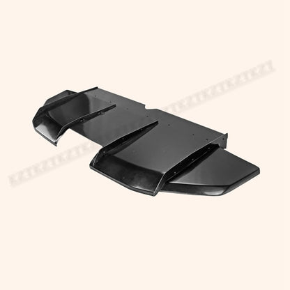 For 17-19 (Not Fit 2020 On) Civic Type R Fk8 Vrsar1 Style For Honda Rear Diffuser Fiber Glass Kazento Carbon Parts 车身侧板 FK8-DIF-VRS&-FRP