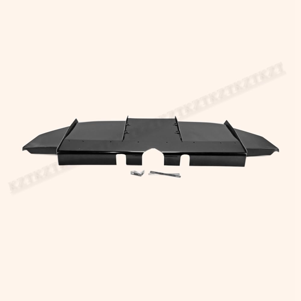 For 17-19 (Not Fit 2020 On) Civic Type R Fk8 Vrsar1 Style For Honda Rear Diffuser Fiber Glass Kazento Carbon Parts 车身侧板 FK8-DIF-VRS&-FRP