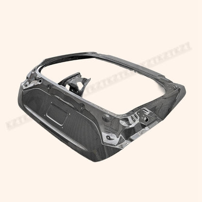 For 17 Onwards Civic Type R Fk8 Fk7 Oe Style For Honda Rear Trunk Lid Carbon Fiber Kazento Carbon Parts 车身侧板 FK8-TRUNK-OE-CF