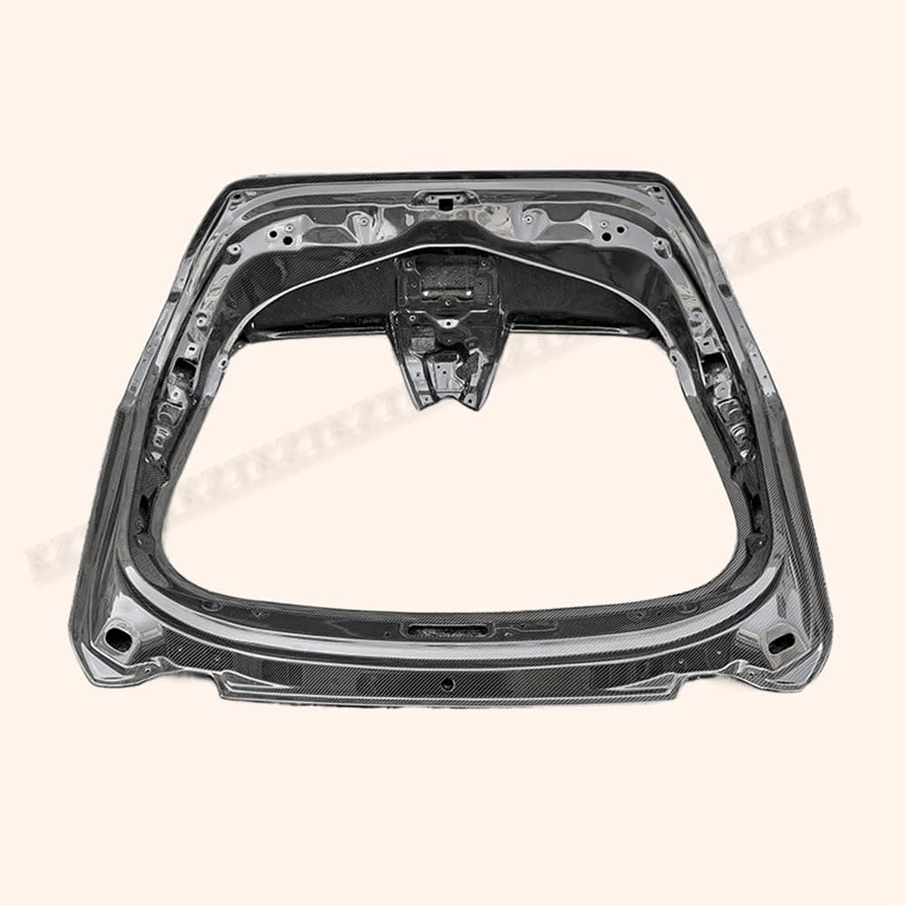 For 17 Onwards Civic Type R Fk8 Fk7 Oe Style For Honda Rear Trunk Lid Carbon Fiber Kazento Carbon Parts 车身侧板 FK8-TRUNK-OE-CF