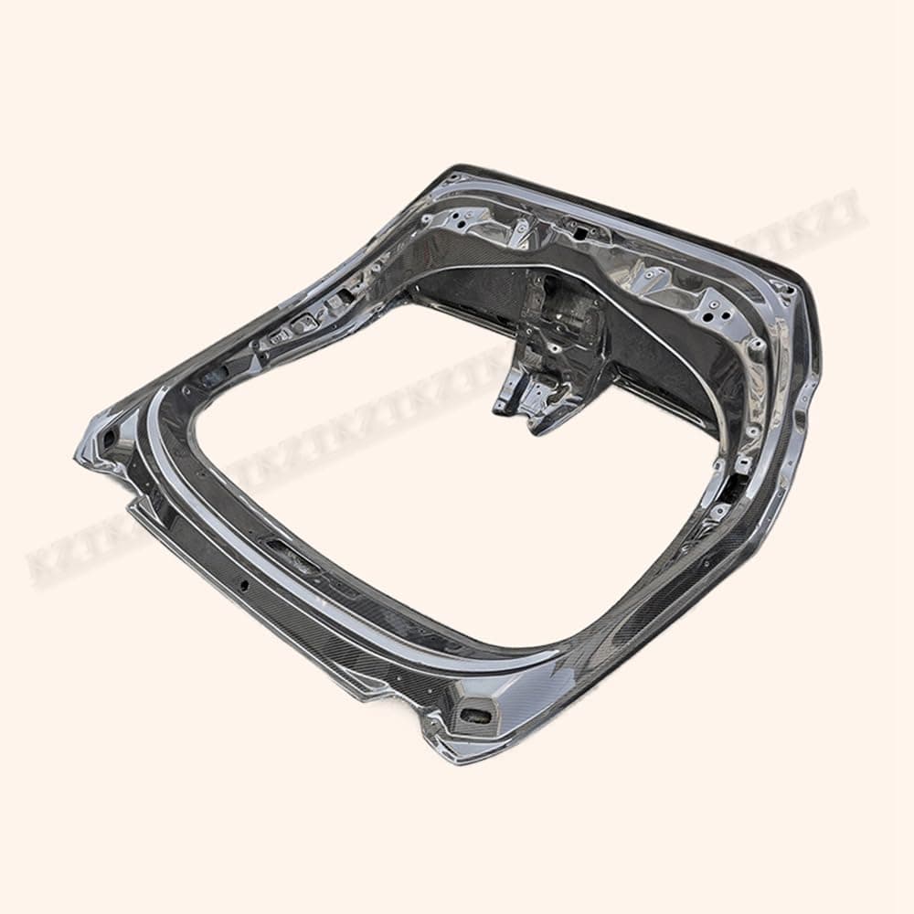 For 17 Onwards Civic Type R Fk8 Fk7 Oe Style For Honda Rear Trunk Lid Carbon Fiber Kazento Carbon Parts 车身侧板 FK8-TRUNK-OE-CF