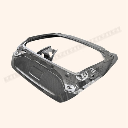 For 17 Onwards Civic Type R Fk8 Fk7 Oe Style For Honda Rear Trunk Lid Carbon Fiber Kazento Carbon Parts 车身侧板 FK8-TRUNK-OE-CF
