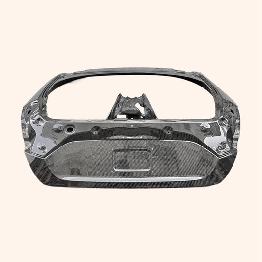 For 17 Onwards Civic Type R Fk8 Fk7 Oe Style For Honda Rear Trunk Lid Carbon Fiber