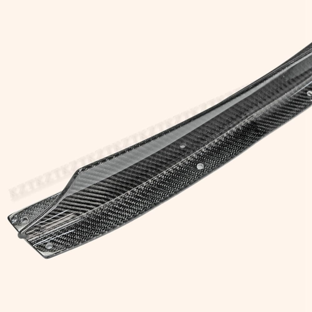 For 2008-16 R35 Ts Style For Nissan Rear Under Fins (4 Pcs Kit) (To Be Used With Ts M17 Rear Under Bumper Or Rear Under Bumper Ver.2 Carbon Fiber Kazento Carbon Parts 车身侧板 R35-FIN-DIF-TSV2-08-CF