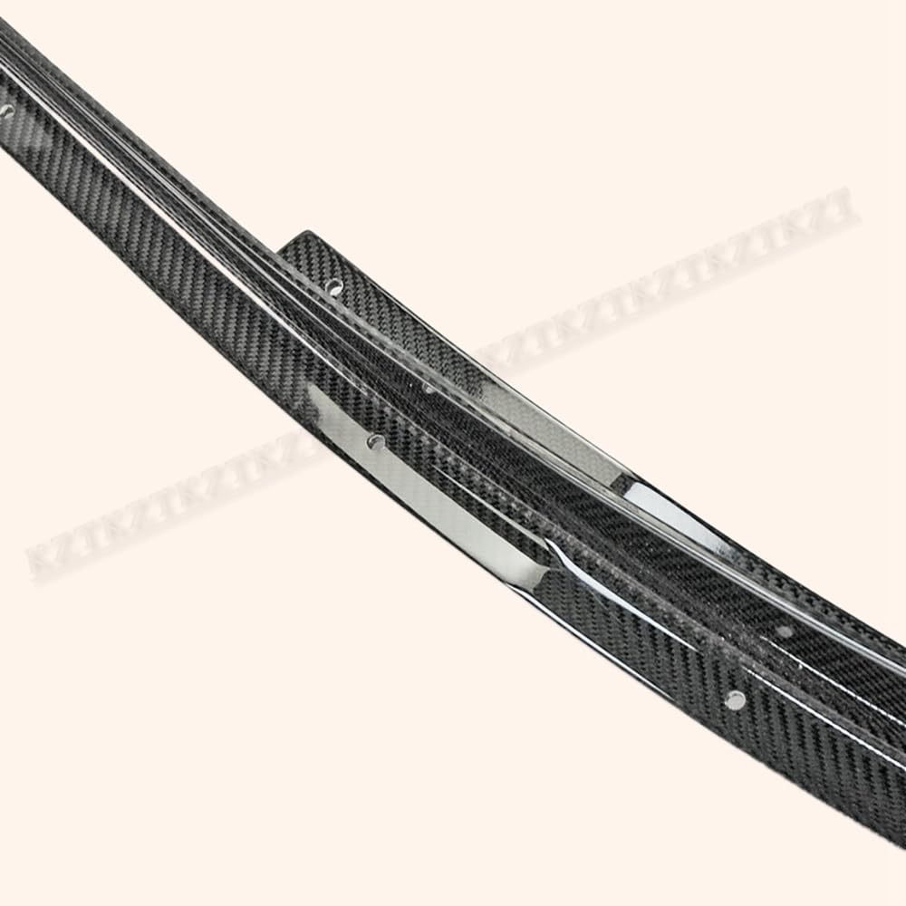 For 2008-16 R35 Ts Style For Nissan Rear Under Fins (4 Pcs Kit) (To Be Used With Ts M17 Rear Under Bumper Or Rear Under Bumper Ver.2 Carbon Fiber Kazento Carbon Parts 车身侧板 R35-FIN-DIF-TSV2-08-CF