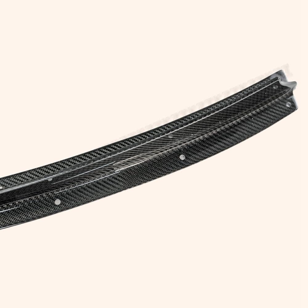 For 2008-16 R35 Ts Style For Nissan Rear Under Fins (4 Pcs Kit) (To Be Used With Ts M17 Rear Under Bumper Or Rear Under Bumper Ver.2 Carbon Fiber Kazento Carbon Parts 车身侧板 R35-FIN-DIF-TSV2-08-CF