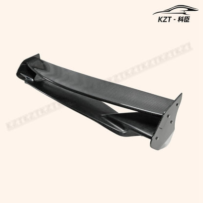 For 2010-16 Mini Countryman R60 Dg Style Rear Spoiler Partial Carbon Fiber(Blade+Caps) Car Vehicle Body Parts Kits Kazento Carbon Parts 车身侧板 R60-RS-DG-1016-PCF1
