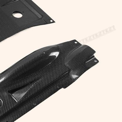 For 2012 On R35 Epa Style For Nissan Rear Under Bottom Diffuser With Blade Carbon Fiber Kazento Carbon Parts 车身侧板 R35-DIF-EPA-CF