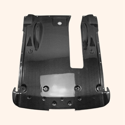 For 2012 On R35 Oem Style For Nissan Rear Under Bottom Diffuser Carbon Fiber