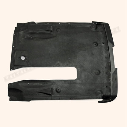 For 2012 On R35 Oem Style For Nissan Rear Under Bottom Diffuser Matte Carbon Fiber Kazento Carbon Parts 车身侧板 R35-DIF-OE-12ON-MAT-MCF