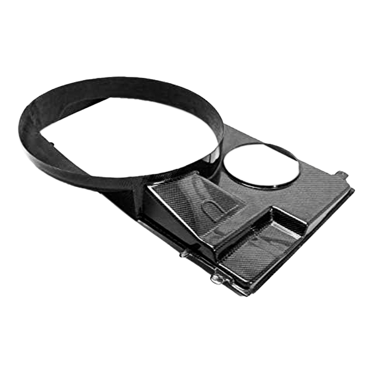 For 93-98 Supra MK4 JZA80 Carbon Fiber Fan Style Front Engine Cooling Shroud