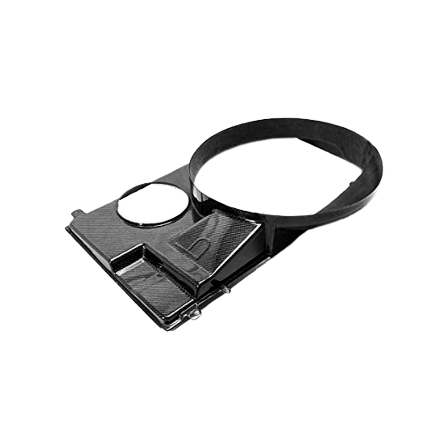 For 93-98 Supra MK4 JZA80 Carbon Fiber Fan Style Front Engine Cooling Shroud