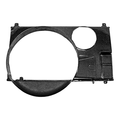 For 93-98 Supra MK4 JZA80 Carbon Fiber Fan Style Front Engine Cooling Shroud