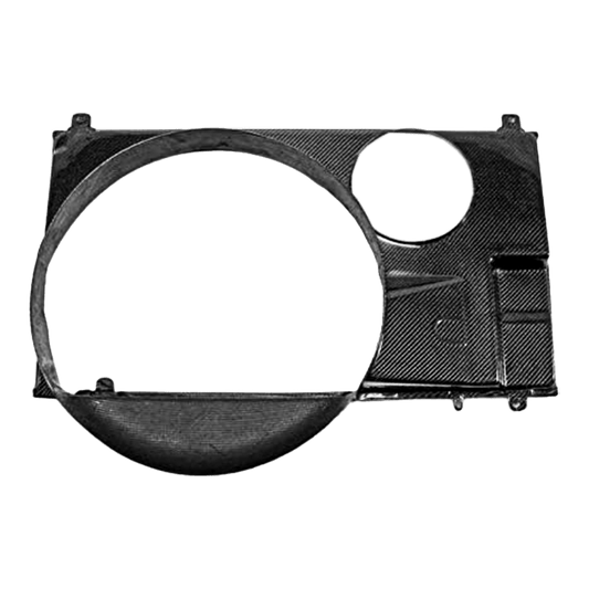 For 93-98 Supra MK4 JZA80 Carbon Fiber Fan Style Front Engine Cooling Shroud