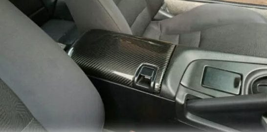 For 93-98 Supra MK4 JZA80 KZ Style Carbon Fiber Interior Console Lid Cover RHD