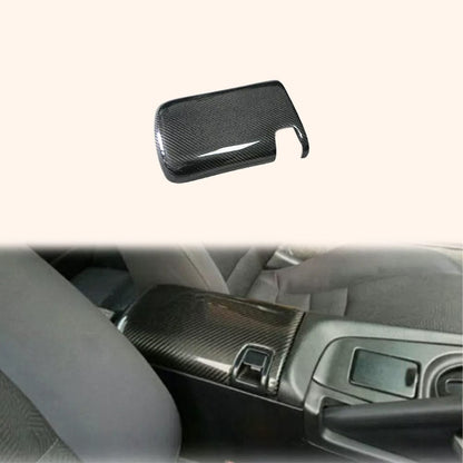 For 93-98 Supra MK4 JZA80 KZ Style Carbon Fiber Interior Console Lid Cover RHD
