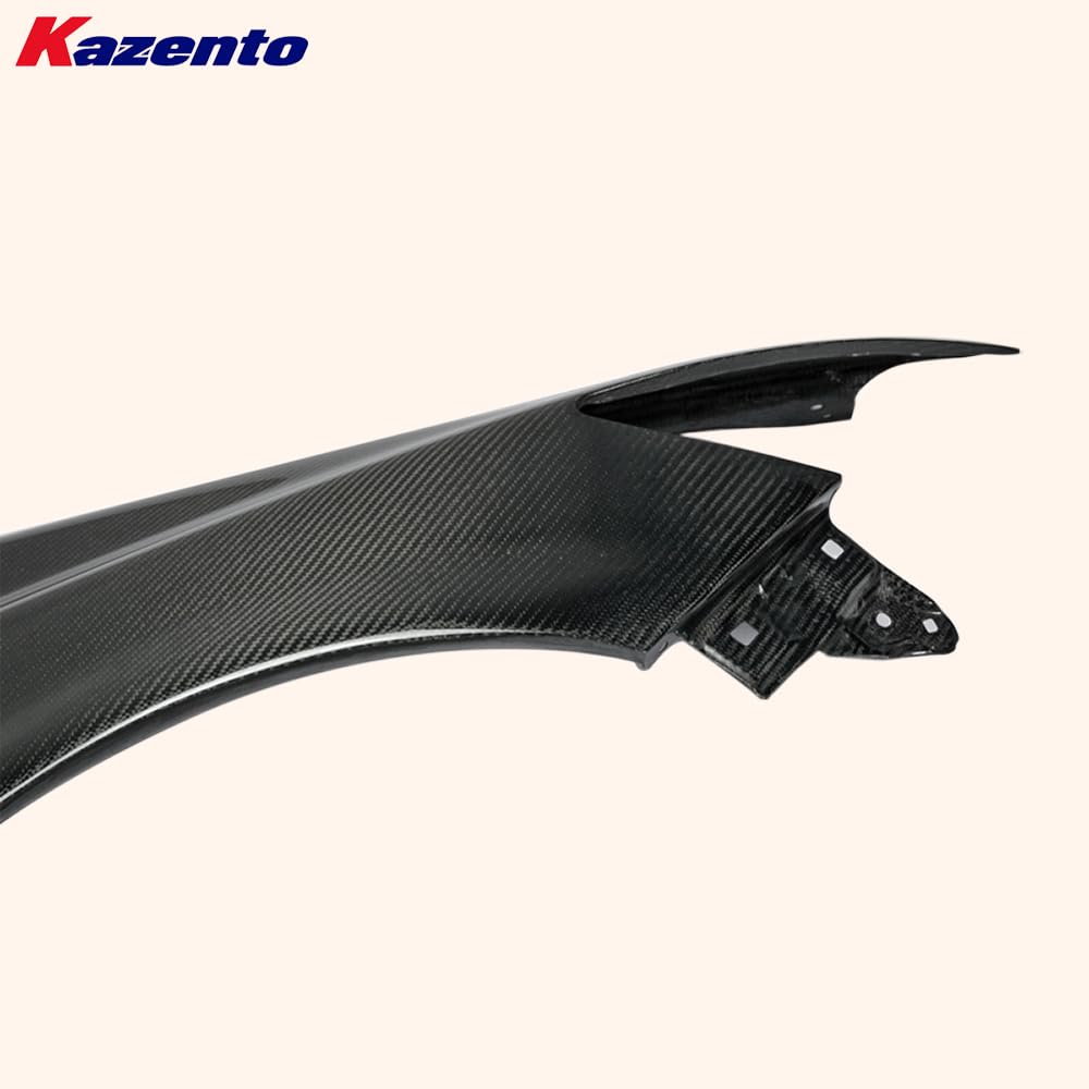 For 9Th Generation Civic 2012-2014 Fb2 Fb4 Fb6 Js Style For Honda Vented Wider Front Fender +20Mm Carbon Fiber Kazento Carbon Parts 车身侧板 FB2-FF-JS-CF