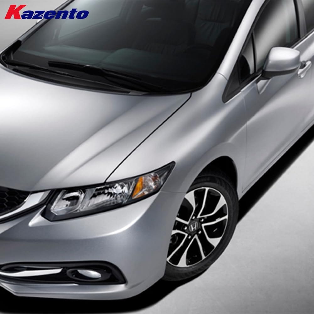 For 9Th Generation Civic 2012-2014 Fb2 Fb4 Fb6 Js Style For Honda Vented Wider Front Fender +20Mm Carbon Fiber