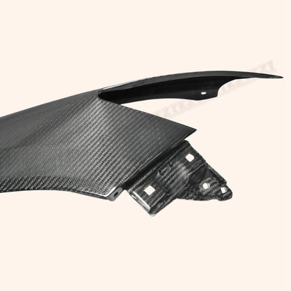 For 9Th Generation Civic 2012-2014 Fb2 Fb4 Fb6 Oem For Honda Front Fender (Can Be Done With Or Without Indicator Hole) Carbon Fiber