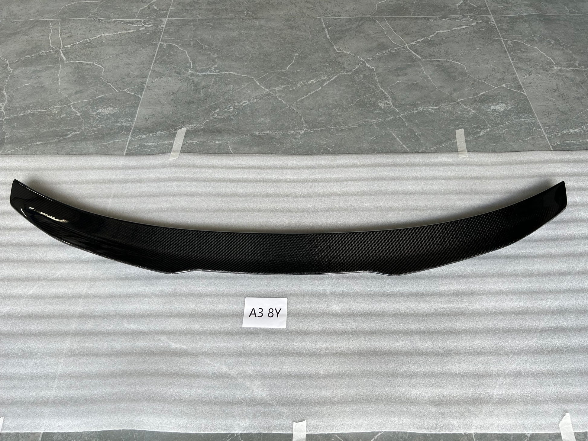 For Audi A3 S3 8Y Sedan PSM Rear Trunk Ductail Spoiler Lip 2022-2025