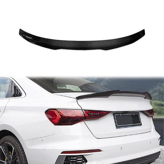 For Audi A3 S3 8Y Sedan PSM Rear Trunk Ductail Spoiler Lip 2022-2025