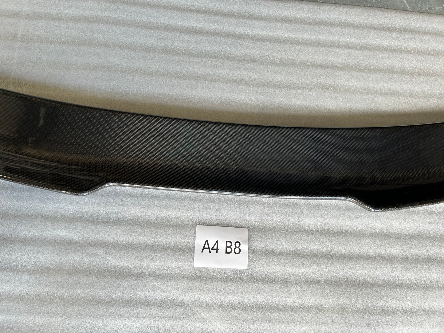 For Audi A4 B8 Sedan PSM Style Rear Ductail Spoiler Lip 2008-2012