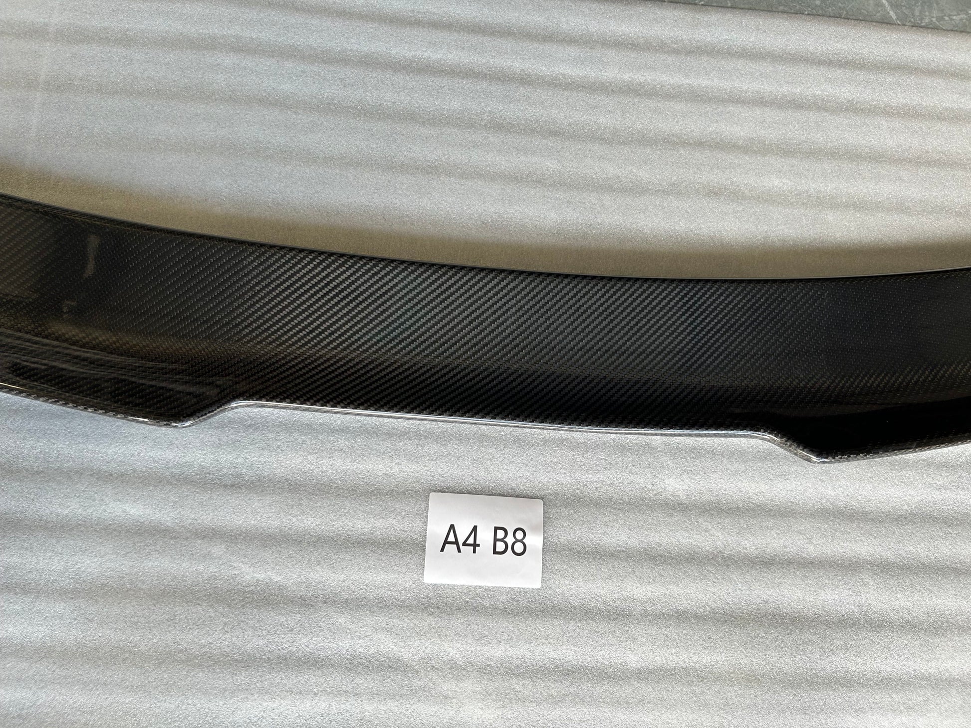 For Audi A4 B8 Sedan PSM Style Rear Ductail Spoiler Lip 2008-2012