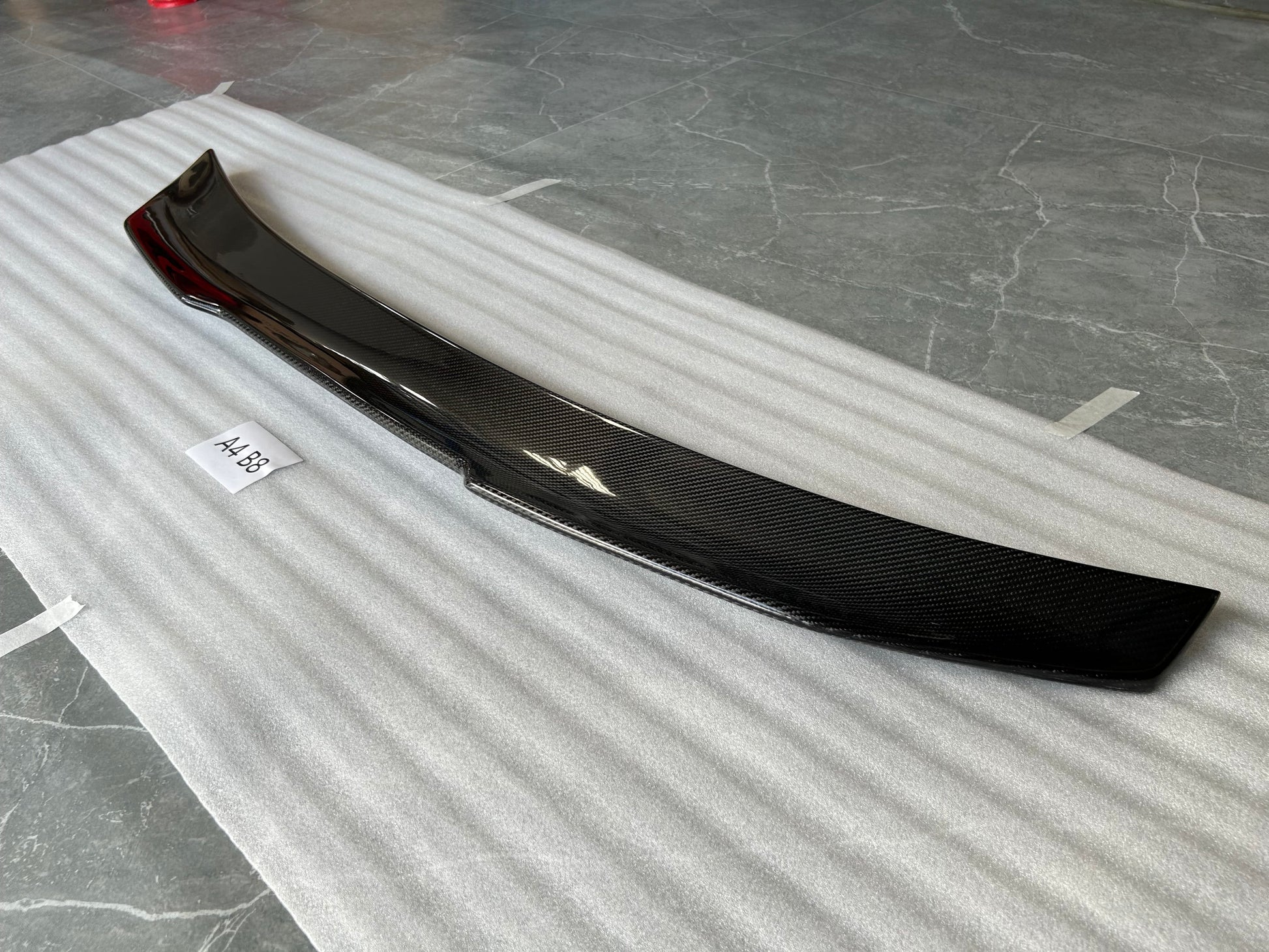For Audi A4 B8 Sedan PSM Style Rear Ductail Spoiler Lip 2008-2012