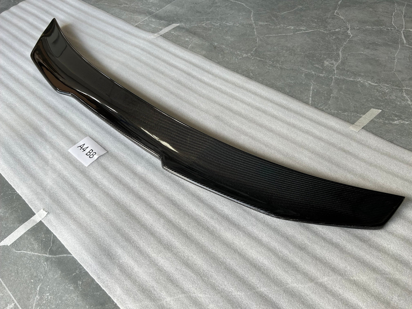 For Audi A4 B8 Sedan PSM Style Rear Ductail Spoiler Lip 2008-2012