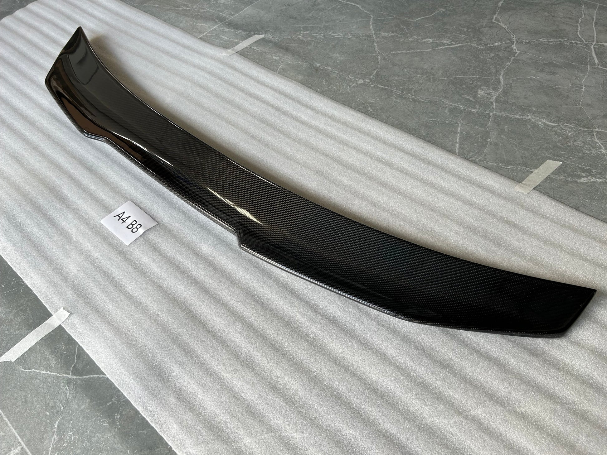 For Audi A4 B8 Sedan PSM Style Rear Ductail Spoiler Lip 2008-2012