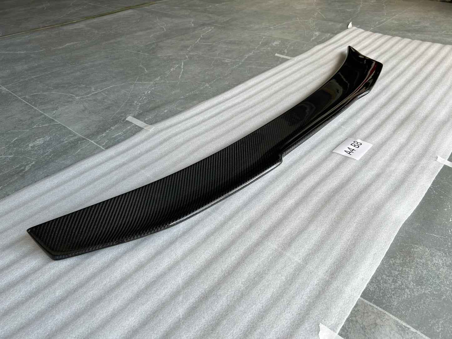For Audi A4 B8 Sedan PSM Style Rear Ductail Spoiler Lip 2008-2012