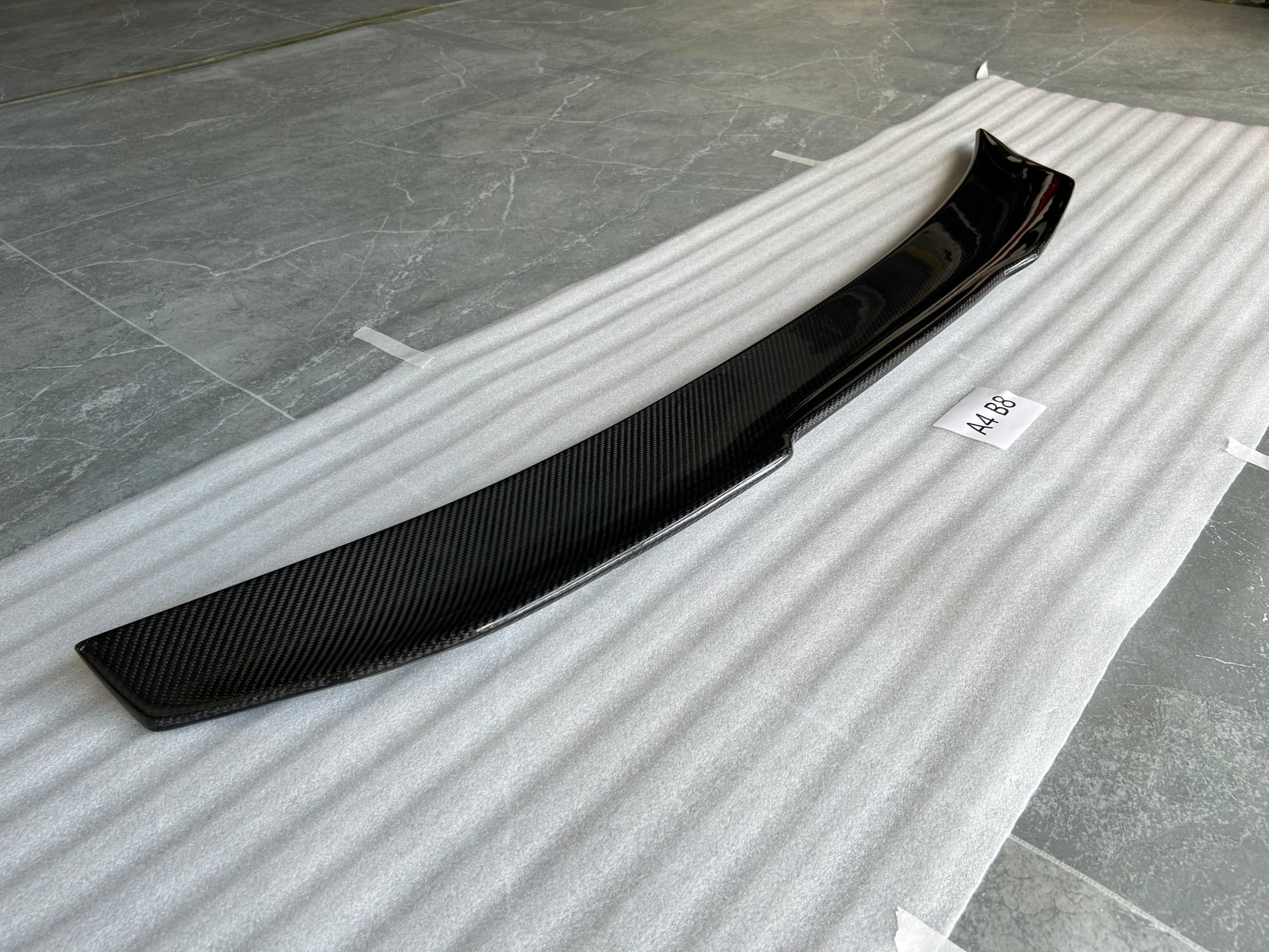 For Audi A4 B8 Sedan PSM Style Rear Ductail Spoiler Lip 2008-2012