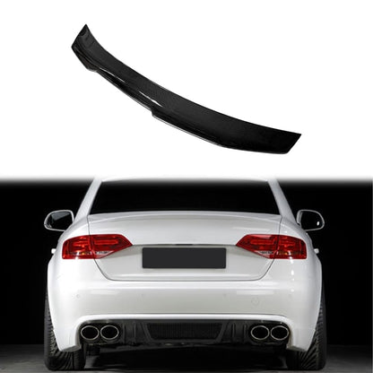 For Audi A4 B8 Sedan PSM Style Rear Ductail Spoiler Lip 2008-2012