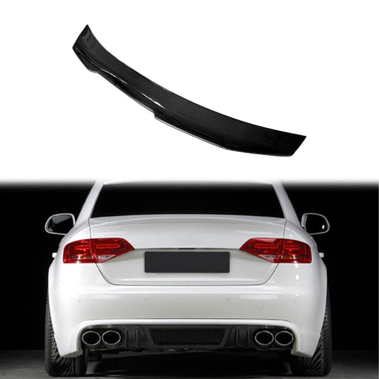 For Audi A4 B8 Sedan PSM Style Rear Ductail Spoiler Lip 2008-2012