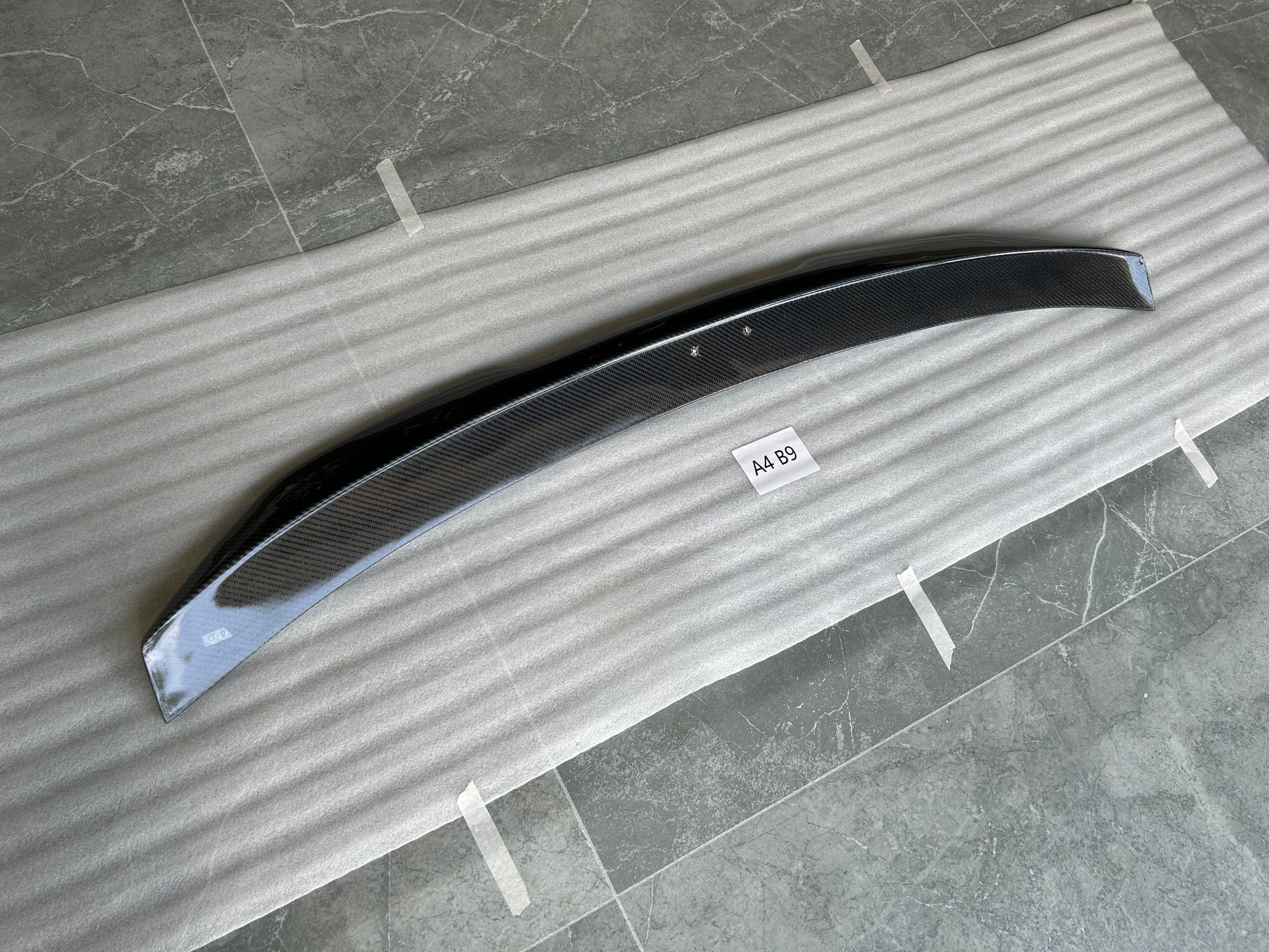 For Audi A4 B9 Sedan PSM Style Rear Ductail Spoiler Lip 2017-2019