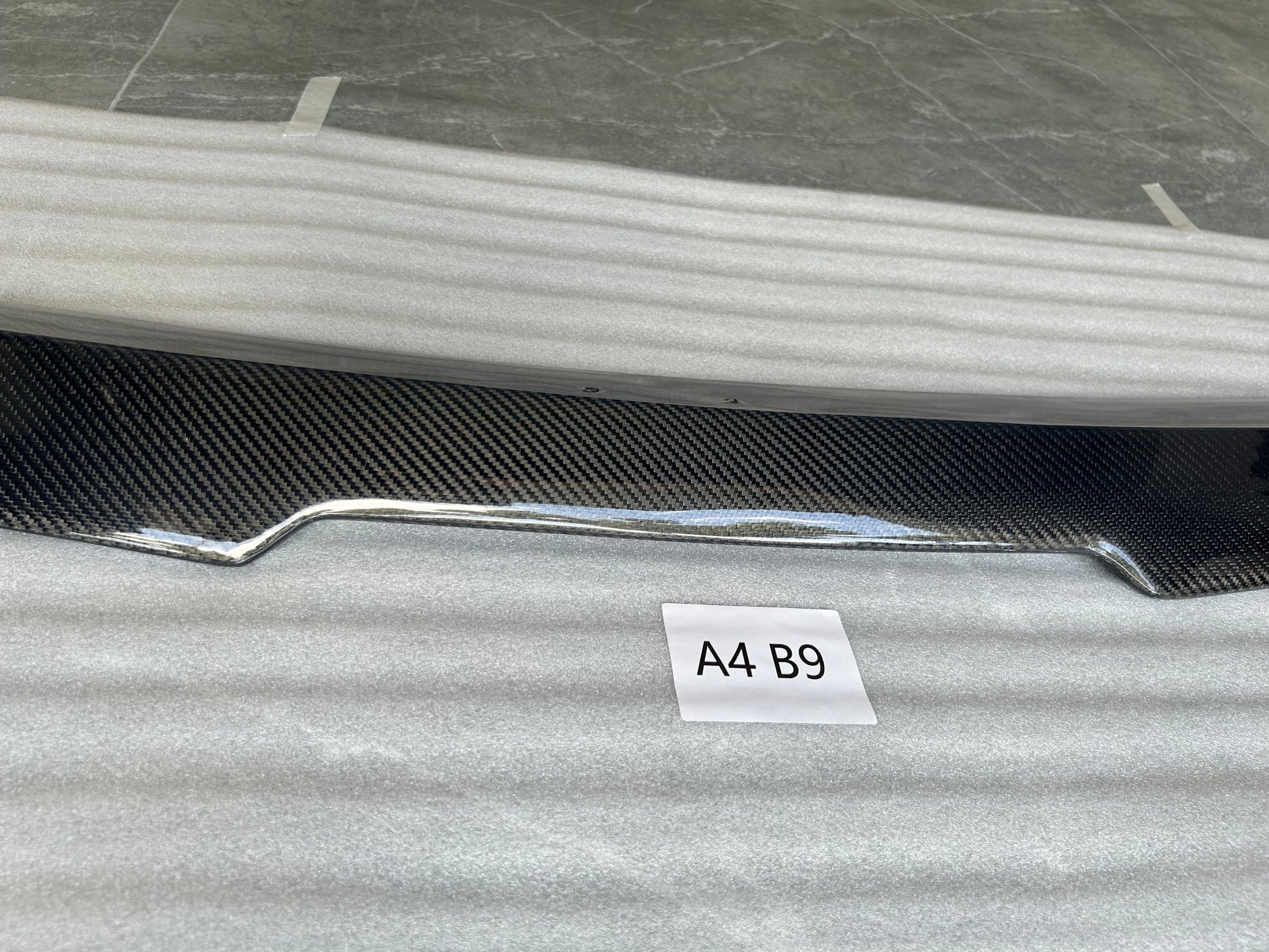 For Audi A4 B9 Sedan PSM Style Rear Ductail Spoiler Lip 2017-2019