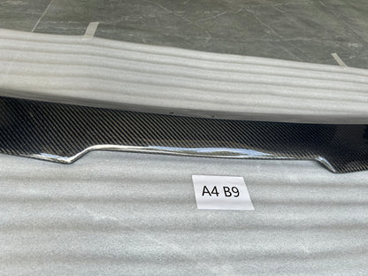 For Audi A4 B9 Sedan PSM Style Rear Ductail Spoiler Lip 2017-2019
