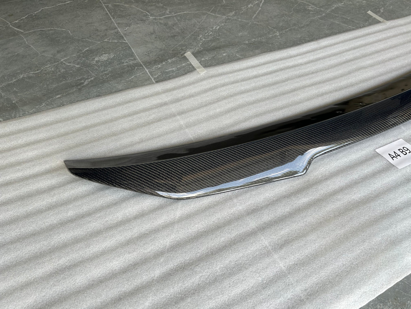 For Audi A4 B9 Sedan PSM Style Rear Ductail Spoiler Lip 2017-2019